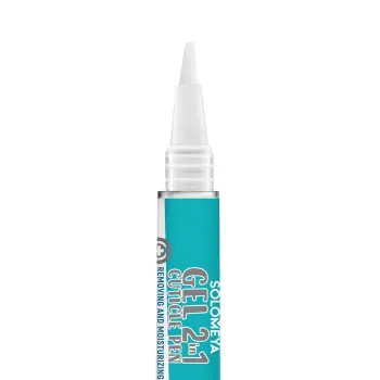 SOLOMEYA Гель 2 в 1 для удаления и увлажнения кутикулы в карандаше / Safe Cuticle Away Gel with silicon applicator 14 г, фото 2