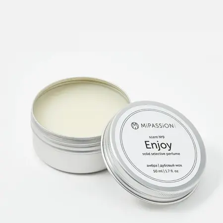MIPASSIONcorp Духи твердые, амбра, дубовый мох / Enjoy MiPASSiON 50 мл - 3