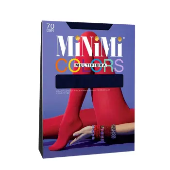 Колготки темно-синие Blu Scuro 3 / Mini MULTIFIBRA COLORS 70