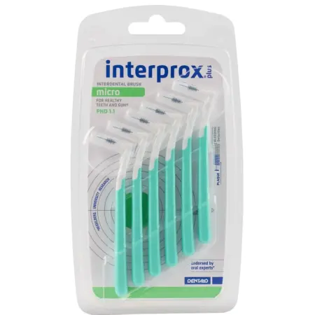 DENTAID Ершик межзубный Interprox Plus Micro 6 шт - 1
