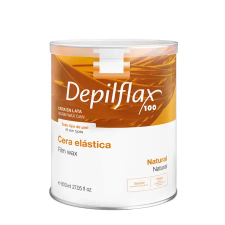 DEPILFLAX 100 Воск пленочный в банке / Cera Elastica Film Wax 800 гр - 1