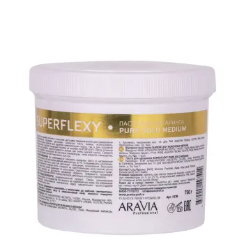 ARAVIA Professional Паста для шугаринга / SUPERFLEXY PURE GOLD 750 г, фото 4