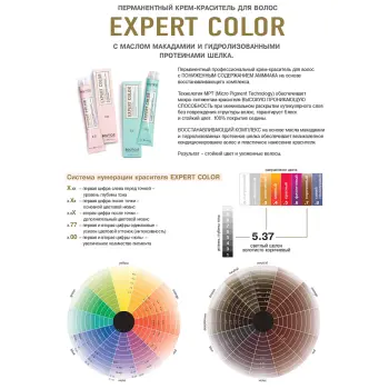 BOUTICLE 7/475 краска для волос, русый медно-махагоновый / Expert Color 100 мл, фото 3