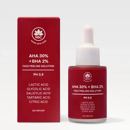 NAME SKIN CARE Пилинг кислотный для лица / AHA 30% + BHA 2% Facial Peeling Solution 30 мл - 2