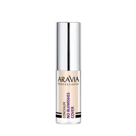 ARAVIA Professional Консилер стойкий водоотталкивающий для коррекции несовершенств, 02 / concealer NO BLEMISHES COVER 5 мл - 1