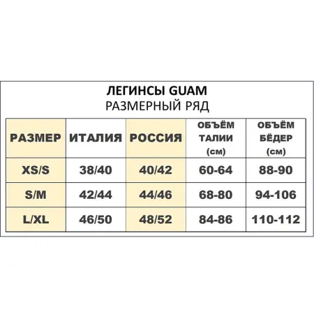 GUAM Легинсы ночные FIBRAMAR® Slim Notte, размер S/M - 5