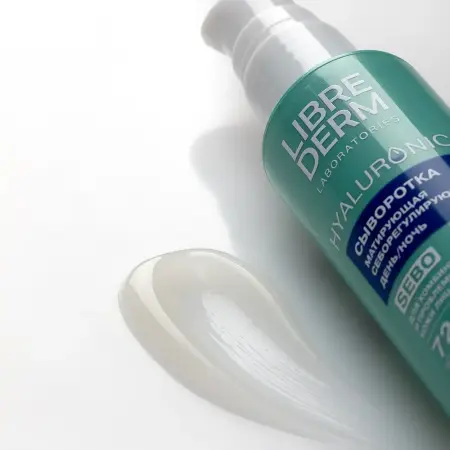 LIBREDERM Сыворотка матирующая себорегулирующая для лица / Hyaluronic 40 мл - 4
