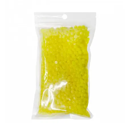 LILU Воск полимерный в гранулах в пакете, полупрозрачный Mango / LILU 100 гр - 1