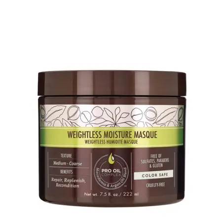 MACADAMIA PROFESSIONAL Маска увлажняющая для тонких волос / Weightless Moisture 222 мл - 1