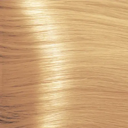 KAPOUS 10.34 крем-краска для волос с гиалуроновой кислотой, платиновый блондин золотистый медный / HY 100 мл - 1