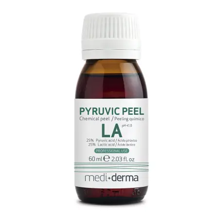 MEDI+DERMA Пилинг химический с пировиноградной кислотой 25% / PYRUVIC PEEL LA 60 мл - 1