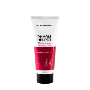 Маска против выпадения и для роста волос с аргинином и алоэ вера / Pharm Helper 150 мл