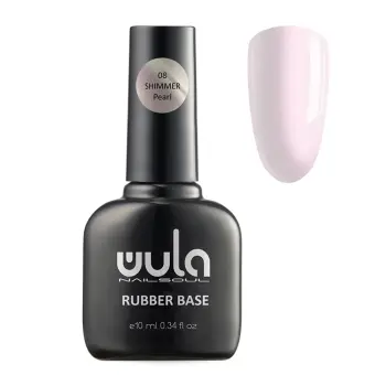 База каучуковая камуфлирующая, 08 перламутровый / Wula Nailsoul 10 мл