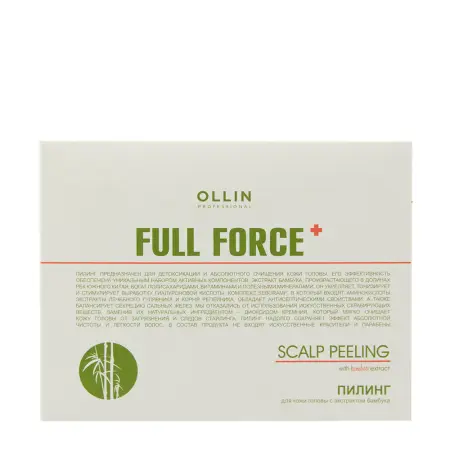 OLLIN PROFESSIONAL Пилинг для кожи головы с экстрактом бамбука / FULL FORCE 10*15 мл - 1