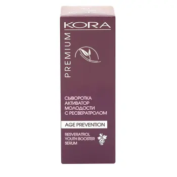 KORA Сыворотка активатор молодости с ресвератролом, 30 мл, фото 3