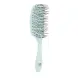 DEWAL BEAUTY Щетка продувная Eco-Friendly листик, нейлоновый штифт, голубая, фото 1