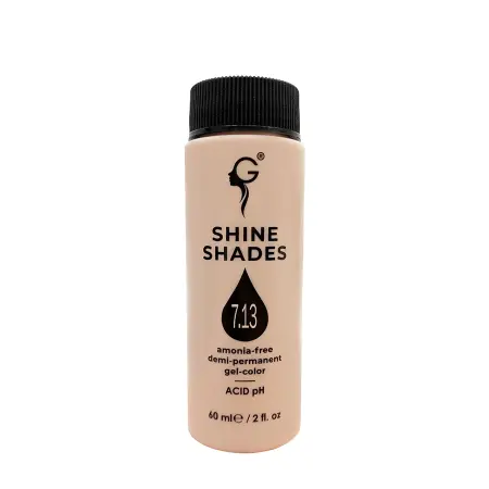 GERA Professional 7.13 гель-краситель для волос без аммиака / Shine Shades 60 мл - 2