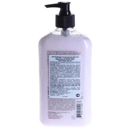 HEMPZ Молочко увлажняющее для тела, гранат / Pomegranate Herbal Body Moistyrizer 500 мл - 2
