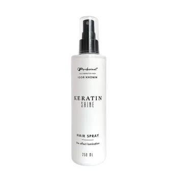 Спрей-уход смываемый для волос / Keratin Shine Gera Professional 250 мл