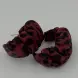 IWOU PROFESSIONAL Серьги Леопарды текстильные 1шт, фото 5