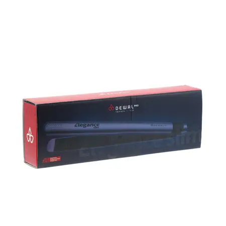 DEWAL PROFESSIONAL Щипцы для выпрямления волос Elegance Slim, с терморегулятором, керамико-турмалиновое покрытие, 25 х 110 мм 48 Вт - 5