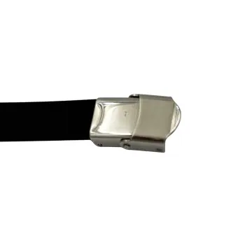 IWOU PROFESSIONAL Браслет Сталь с силиконовым ремешком унисекс, фото 3