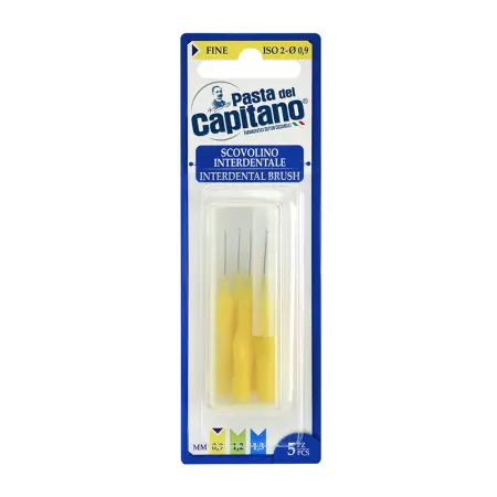 PASTA DEL CAPITANO Ёршики межзубные d 0,9 мм / Interdental Brush Fine d 0,9 mm, 5 шт - 1
