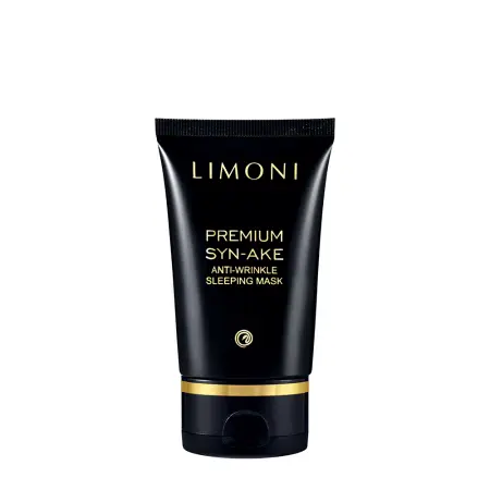 LIMONI Маска антивозрастная ночная со змеиным ядом для лица / Premium Syn-Ake Anti-Wrinkle Sleeping Mask 50 мл - 1
