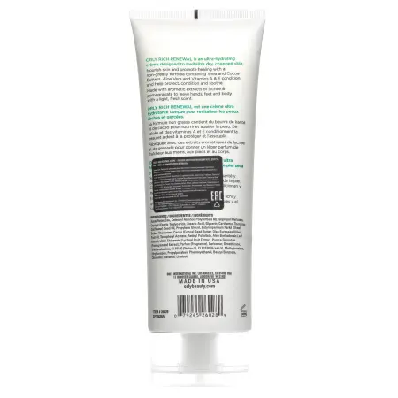 ORLY Крем восстанавливающий с ароматом личи и граната для рук, ног и тела / Rich Renewal Lotion Paradise 237 мл - 2