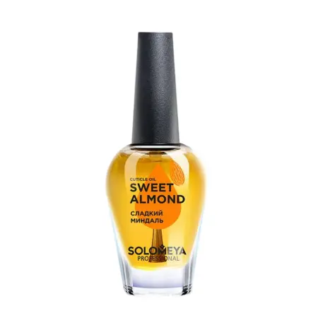 SOLOMEYA Масло с витаминами для кутикулы и ногтей Сладкий миндаль / Cuticle Oil Sweet Almond 9 мл - 1