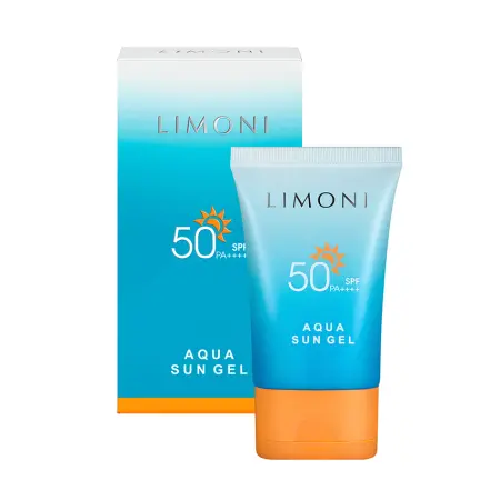 LIMONI Крем-гель солнцезащитный SPF 50+РА++++ / Aqua Sun Gel 50 мл - 3