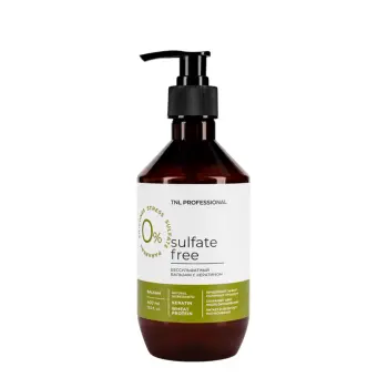 Бальзам бессульфатный с кератином с дозатором / Sulfate Free 400 мл