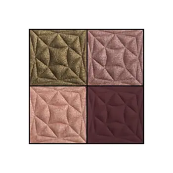 LARTE DEL BELLO Палетка теней, 03 оливково-бордовая / Quadro Eleganto shocking chic 8 гр, фото 4