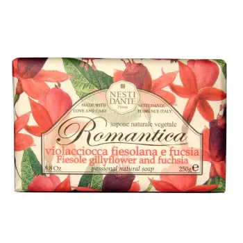 Мыло ароматы Фиезоле и фуксии / Romantica 250 гр