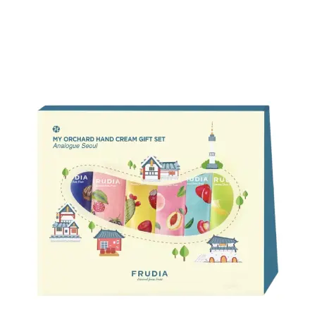 FRUDIA Набор подарочный кремов для рук Традиционный Сеул 6*30 гр - 1