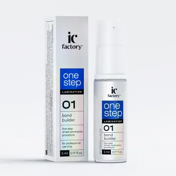 INNOVATOR COSMETICS Состав для ламинирования ресниц / ONE STEP BOND BUILDER IC FACTORY 5 мл, фото 2