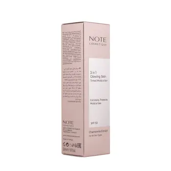 NOTE Крем увлажняющий 3в1 с тональным эффектом для сияющей кожи / 3in1 Glowing Skin Tinted Moisturizer 30 мл, фото 4