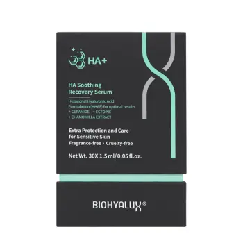 BIOHYALUX Сыворотка успокаивающая восстанавливающая с гиалуроновой кислотой / На Soothing Recovery Serum 30*1,5 мл, фото 2