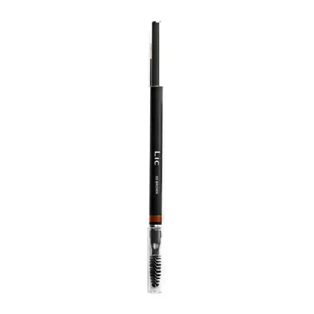 LIC Карандаш пудровый для бровей 02 / Eyebrow pencil Brown 2 гр - 1