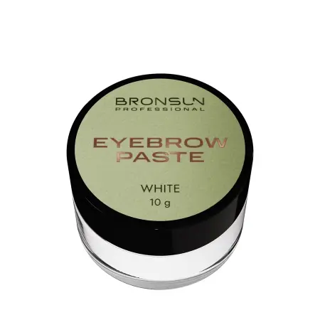 BRONSUN Паста для бровей, белый / Eyebrow Paste WHITE 10 гр - 2