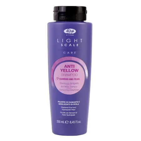 LISAP MILANO Шампунь для осветленных, мелированных и седых волос / Light Scale Care Anti Yellow Shampoo 250 мл - 3