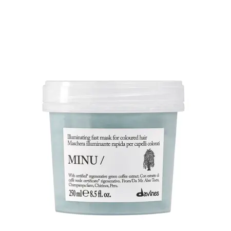 DAVINES SPA Маска-экспресс для восстановления окрашенных волос / MINU fast mask 250 мл - 1