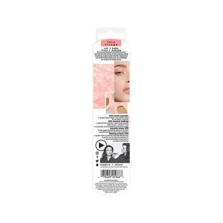 REAL TECHNIQUES Кисть двусторонняя для пудры / Real Techniques Dual Ended Set & Bake Brush - 4