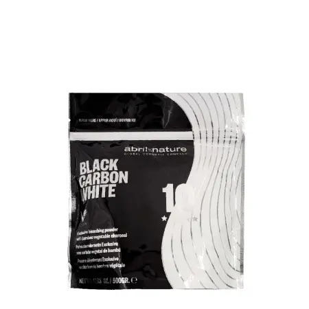 ABRIL ET NATURE Порошок для обесцвечивания волос с бамбуковым углем / Black Carbon White 500 гр - 1