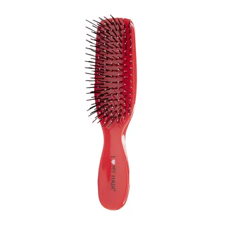 I LOVE MY HAIR Щетка парикмахерская для волос Spider Classic 1503, красная глянцевая S - 3