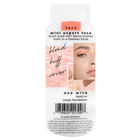 REAL TECHNIQUES Компактная кисть для тональной основы / Real Techniques Mini Expert Face Brush - 4