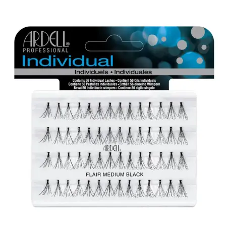 ARDELL Пучки ресниц средние, черные / Dura Lash Flare Medium Black - 1