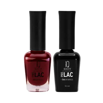 IQ BEAUTY 025 лак для ногтей укрепляющий с биокерамикой / Nail polish PROLAC + bioceramics 12.5 мл, фото 4