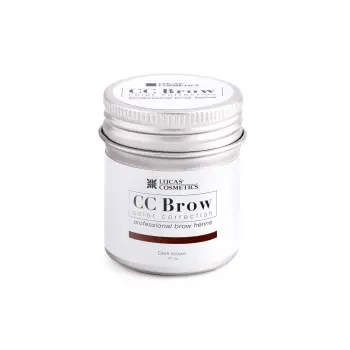 Хна для бровей, темно-коричневый (в баночке) / CC Brow dark brown 10 г
