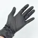 IWOU PROFESSIONAL Перчатки вин-нитр M черные/ Wally Plastic 100 шт, фото 3